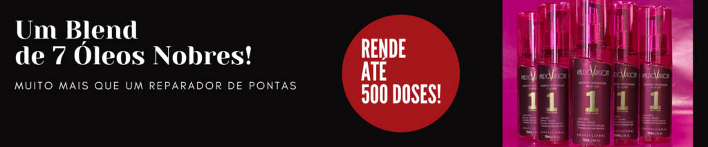 Conheça o Oil Blend - Reparador de pontas que rende até 500 doses